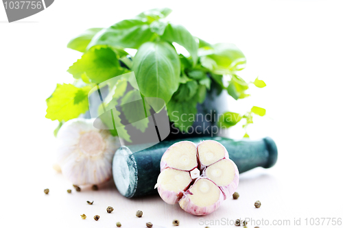 Image of herbal mortar and pestle