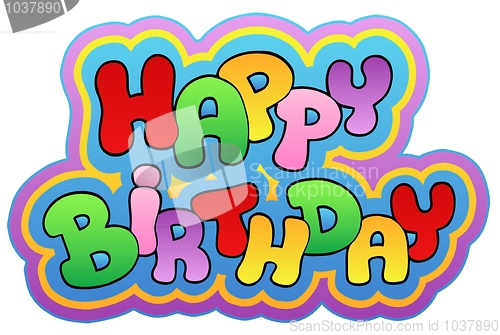 Image of Happy birthday theme 1