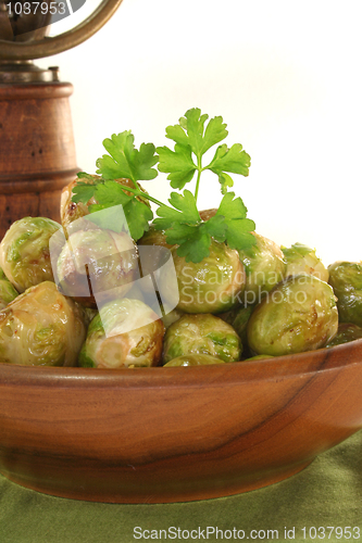 Image of roasted brussels sprouts