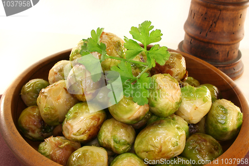Image of roasted brussels sprouts
