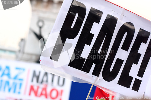 Image of Anti-NATO Protests in Lisbon