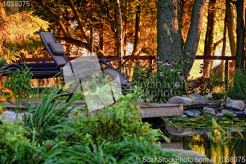 Image of Residential landscaped garden