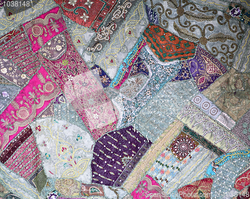 Image of Ethnic patchwork background