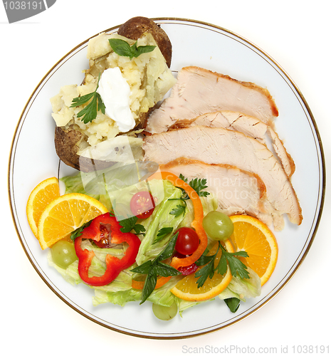 Image of Healthy turkey salad