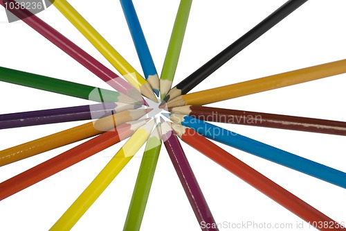 Image of Colored pencils