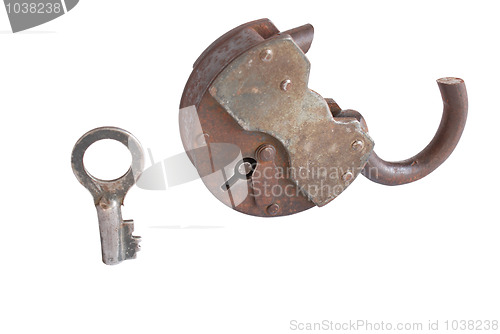 Image of The broken door-lock