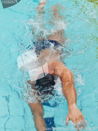 Image of Male swimmer