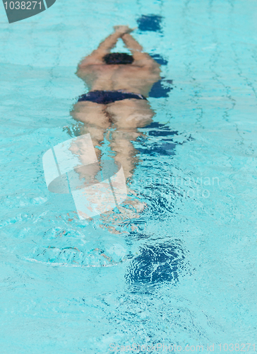 Image of Male swimmer