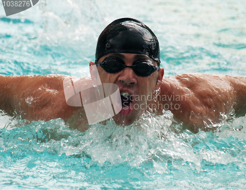 Image of Male swimmer