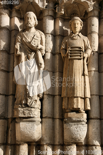 Image of Saint statues