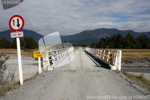 Image of One way bridge