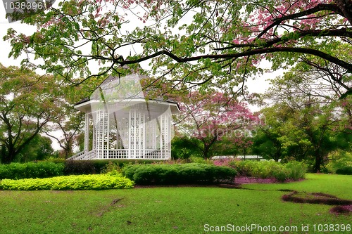 Image of Botanic gardens Bandstand