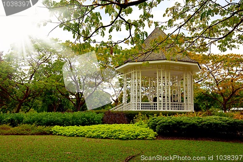 Image of Botanic gardens Bandstand