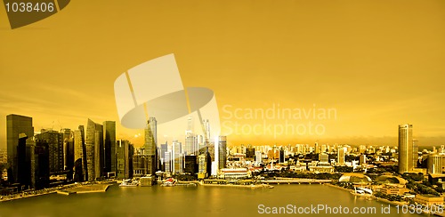 Image of Singapore skyline