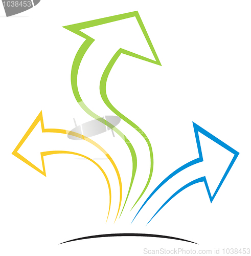 Image of Arrows on grow