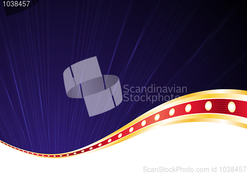 Image of Blue luxury wallpaper