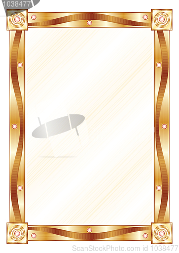 Image of Gold frame