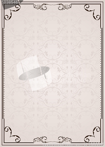 Image of Vector ornate frame