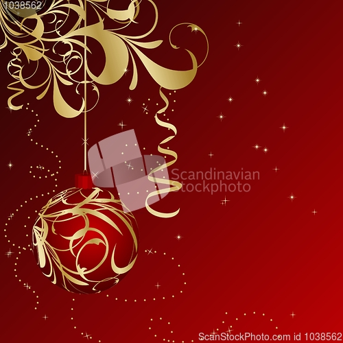 Image of elegant christmas background