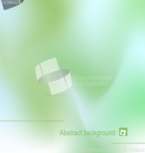 Image of Illustration of abstract green backgroun