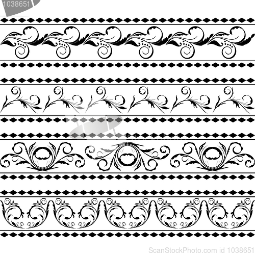 Image of floral design elements