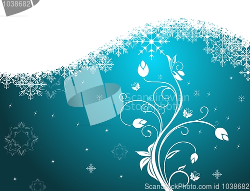 Image of Sinter floral background