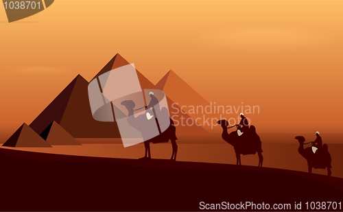 Image of Caravan camels