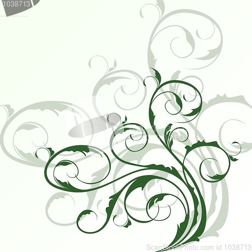 Image of floral background