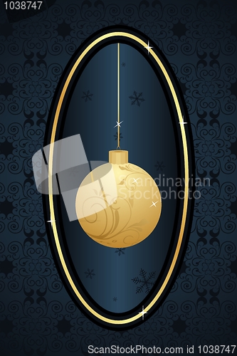 Image of Decorative christmas frame