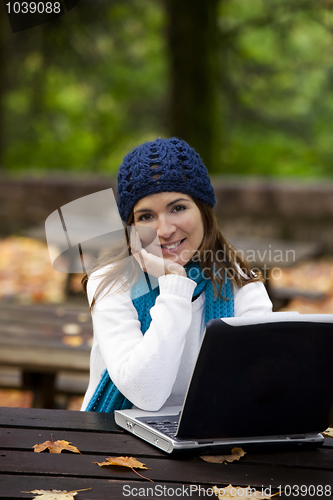 Image of Working in the park