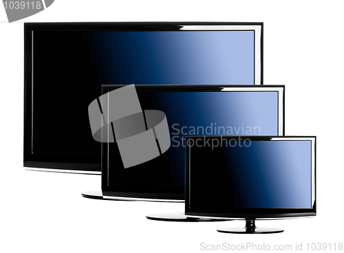 Image of Three lcd TVâ€™s