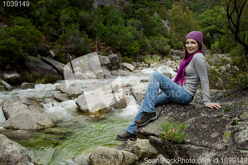 Image of Woman in nature