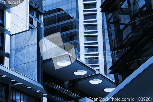 Image of Abstract modern architecture