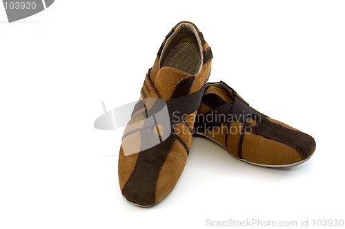 Image of Modern Brown Sports Shoes