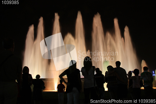 Image of Fountain in Barcelona