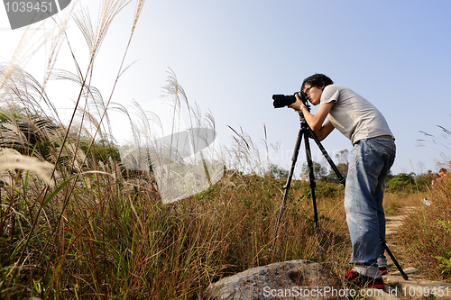 Image of Photographer taking photo