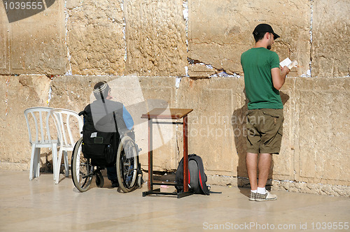 Image of At the Wailing Wall