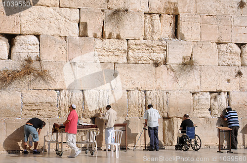 Image of At the Wailing Wall