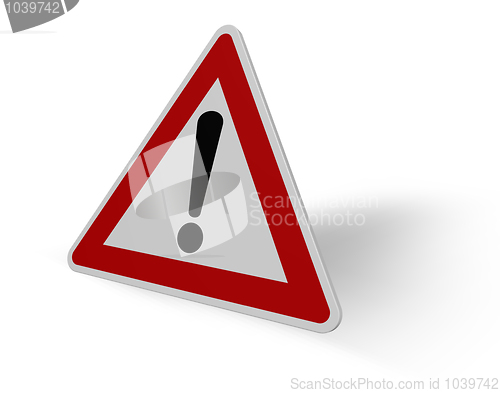 Image of warning