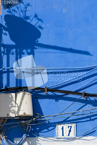 Image of Power line mess