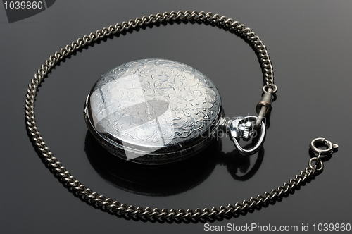 Image of Pocket watch with closed cover