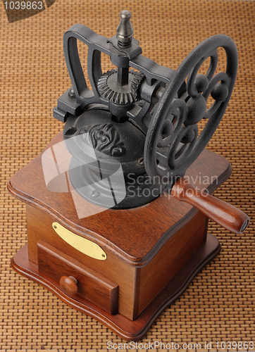 Image of Antique coffee mill