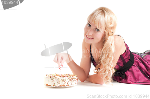 Image of Portrait of beautiful woman