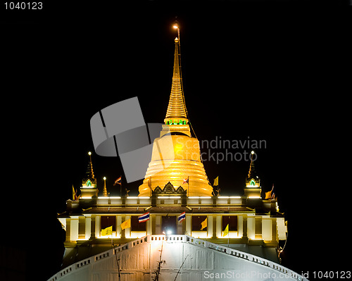 Image of The Golden Mount in Bangkok, Thailand