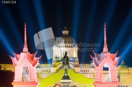 Image of The Ananda Samakhom Throne Hall in Bangkok, Thailand