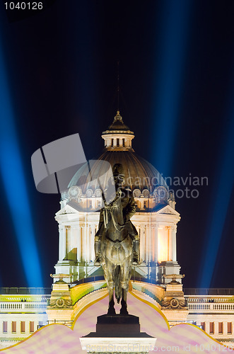 Image of The Ananda Samakhom Throne Hall in Bangkok, Thailand