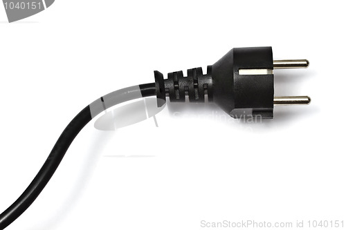 Image of Electric plug isolated 