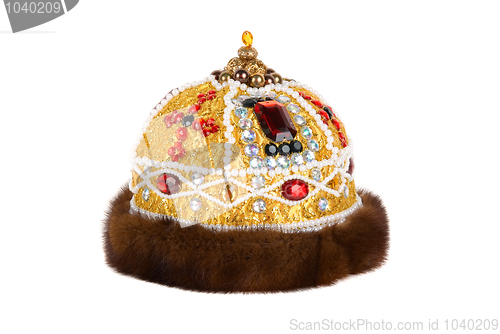 Image of Regal kings fur crown