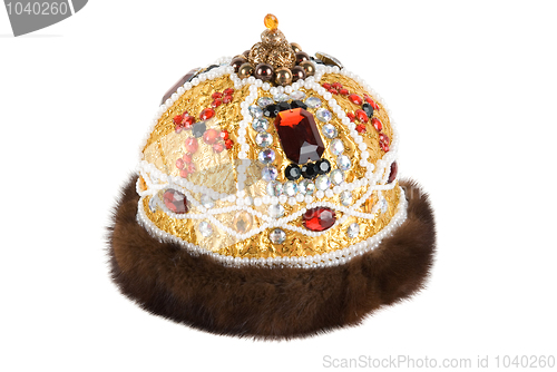 Image of Regal kings fur crown