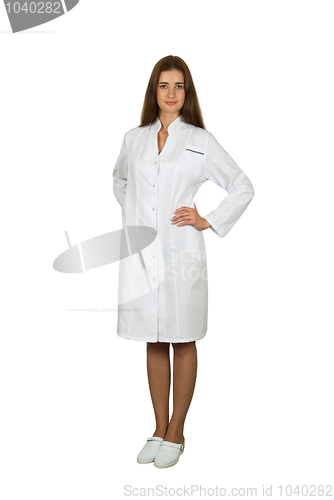 Image of Young female doctor